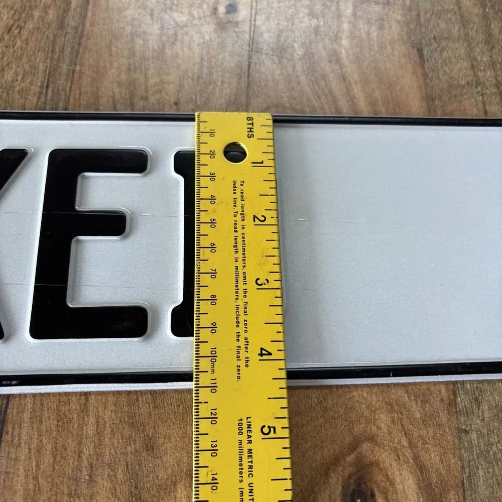 Wicked European License Plate - Dorm, Game Room sign